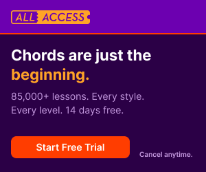 All Access. Chords are just the beginning. Start Free Trial