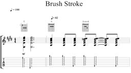 Brush Stroke