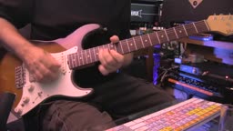 SRV Slow Blues Solo