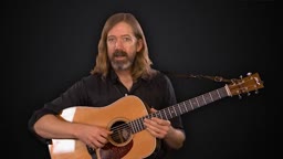 Fingerpicking over a D progression