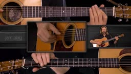 Fingerpicking in A