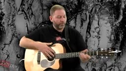 First Position Lick in A Mixolydian